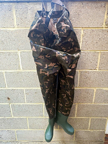 Fox camolite chest waders - camolite,