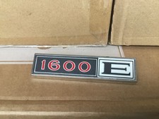 FORD CORTINA 1600E MK2 Boot badge. NOS.
