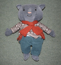 Abney Cat Soft Plush Cuddly Toy The Adventures Of Abney & Teal 12” Cbeebies Blue