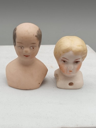 Antique vintage ceramic - , dolls