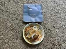 Coalport Collectors Plate ‘Barn Owl’