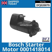 Bosch Starter Motor 0001418014