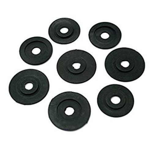 Set black rubber spring - a,