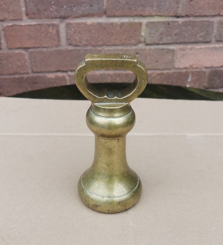 Antique vintage brass 7lb - vintage,