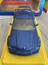 1:24 BMW E36 M3 Model Car By Bburago In Metallic Blue