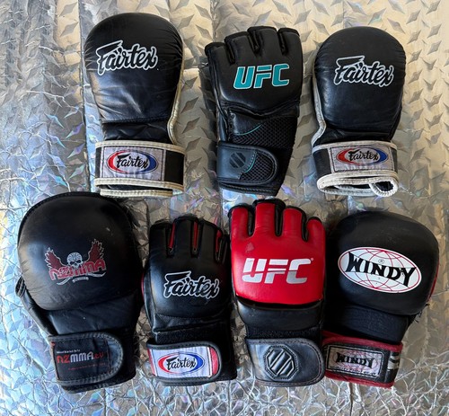 Lot single gloves ufc mma - lot,