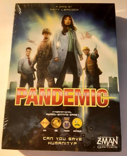 Pandemic board game 2013 - board,