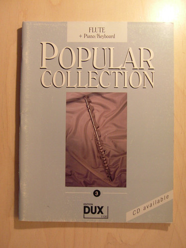 Old music notebooks flute - music,