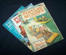 Popular Mechanics magazine lot