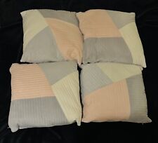 Loft Studio Geometric Cushion Covers With Inserts ~ Set Of 4