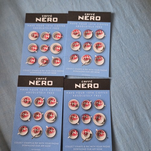 Caffe nero coffee - caffe, cards