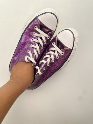 Converse ctas purple - ctas, glitter