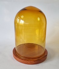 Smokey Amber Glass Display