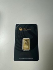 Perth Mint 5G Gold Bar Certified and Sealed