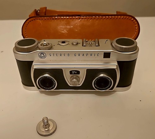 Vintage graflex stereo graphic - vintage,