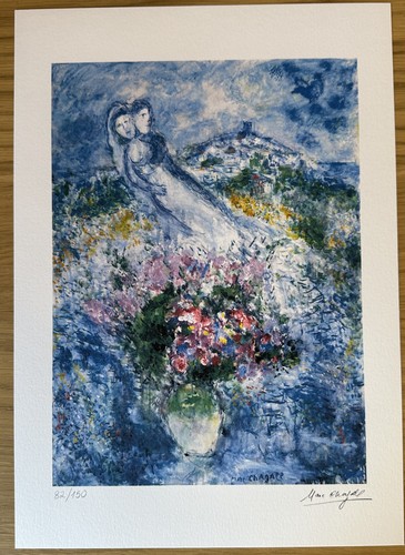 Marc chagall signed numbered - chagall,