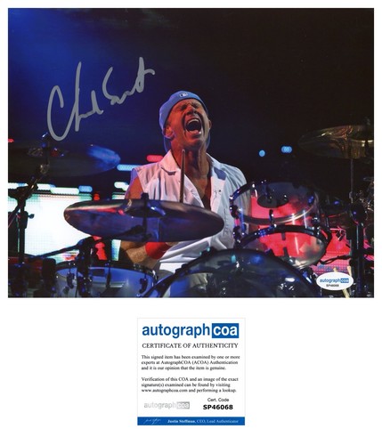 Chad smith signed - chad,
