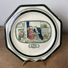 Vintage Adams England Illustrations From Oliver Twist Dickens Collectible Plate