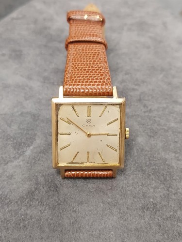 Vintage cyma 9ct - vintage,