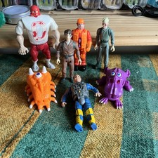 Ghostbusters Purple & Orange Trap Monsters Haunted Humans Ray, Peter, Egon