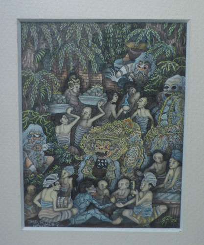 Original balinese painting - balinese,