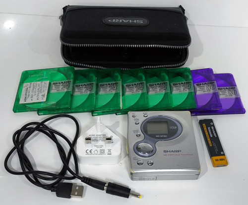 Sharp 180 minidisc - sharp, mt-180