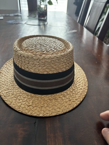 1960 vintage mens - mens, straw