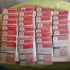 Original 1953 Topps Baseball Cards X 29 Good Condition All Pictured