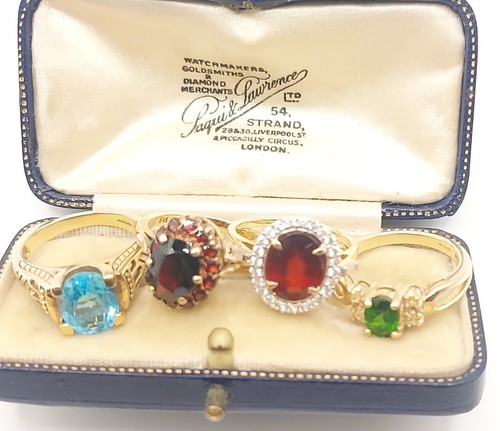 9ct gold rings 06 - rings, 14.06