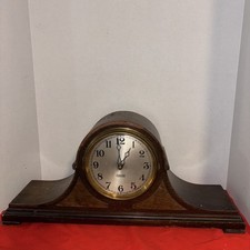 Antique Vintage HAMILTON SANGAMO Clock- Clock Works Replaced- See All Pics