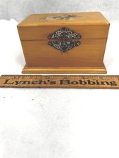 antique sewing box wood