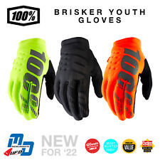 100% Kids Youth Brisker Warm Winter MX Motocross Gloves Cold Weather Thermal