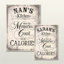 Personalised shabby chic - personalised,
