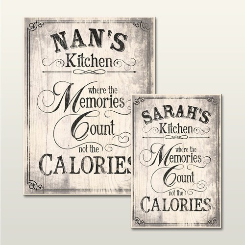 Personalised shabby chic - personalised,