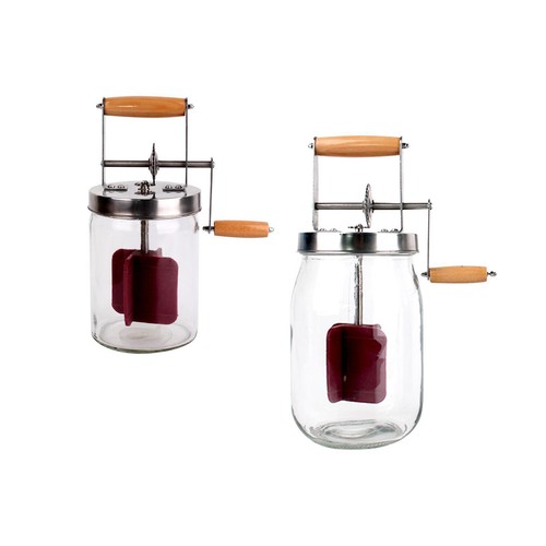 Hand crank butter churner - crank,