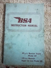 Bantam D7 Instruction Manual