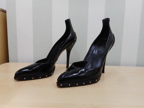 Gucci black stillettos uk6 - gucci,