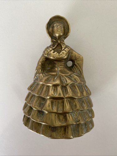 Antique victorian lady - antique, brass