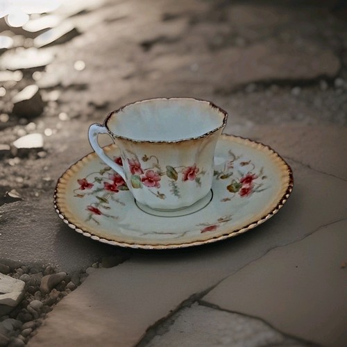 Antique bone china - china, cup