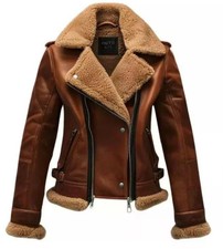 Women Sheepskin RAF Leather