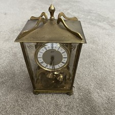 Schatz Cartridge Clock Brass