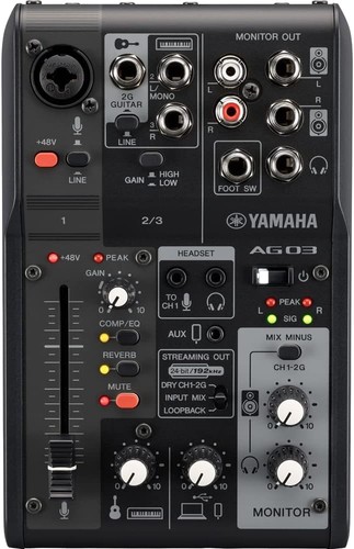 Yamaha ag03mk2 live - yamaha,