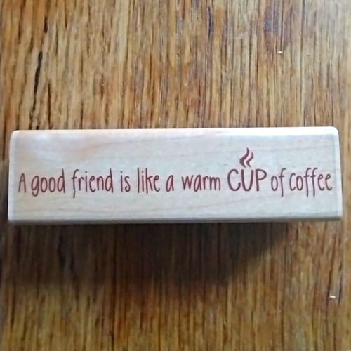Inkadinkado warm cup coffee - inkadinkado,