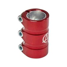 Apex Gama SCS 3 Bolts Clamp  - RED for Standard /Oversize Stunt Scooter Bars