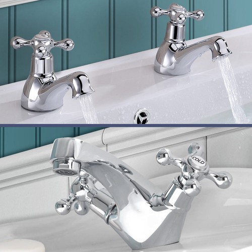 Trafford victorian basin taps - trafford,