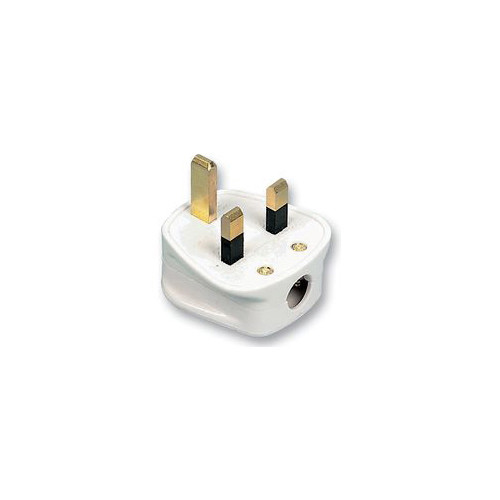 5amp pin fused white - 5amp,