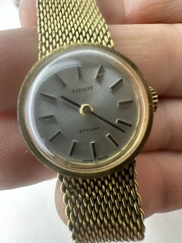 Tissot stylist vintage gold - tissot,
