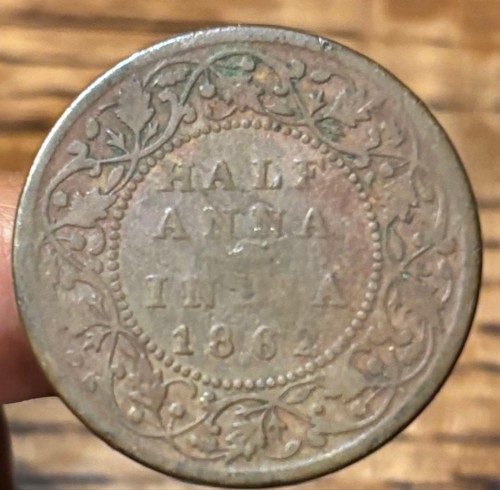 British india victoria half - victoria,