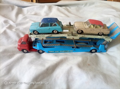 Corgi car transporter - transporter, two