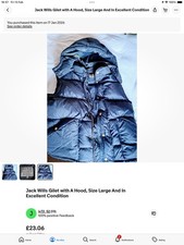 Jack Wills Gilet with A Hood